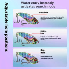 Rattlesnake Iron Plate Fishing Bait