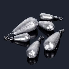 10PCS Fishing Weights Sinker Set – Water Drop Tackle Accessories 3.5g–20g