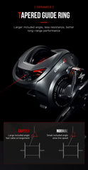 SEASIR Cast X2 7.3:1 Baitcasting Reel – Hybrid Ceramic Bearings & N52 Magnetic Brake
