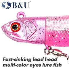 B&U Soft Fishing Lure Set