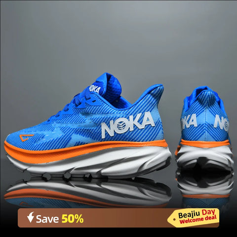 Men & Women Carbon Plate Running Shoes – Lightweight Breathable Athletic Sneakers