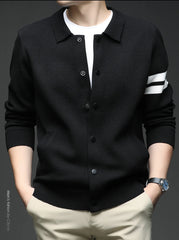 Men’s Knitted Cardigan Sweater Jacket