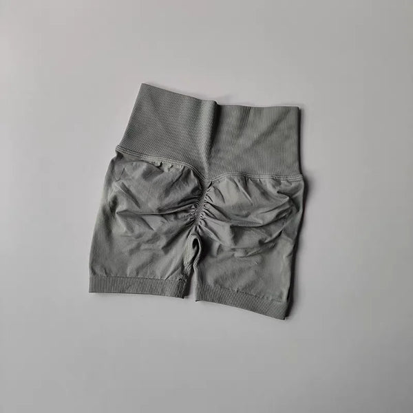 Women’s High-Waist Breathable Yoga Shorts