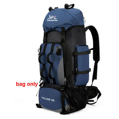 90L Waterproof Hiking Backpack – Large Capacity Camping & Trekking Rucksack for Men
