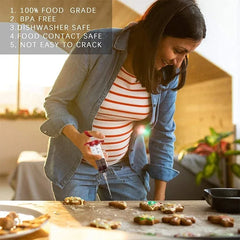 BBQ Meat Injector Syringe – Stainless Steel Marinade Flavor Injector for Turkey, Chicken & Grilling