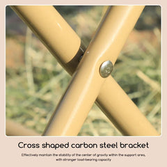 Foldable Backpack Stool – Portable Outdoor Fishing & Camping Chair with Storage Bag