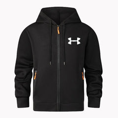 Men’s Autumn Slim-Fit Zip Hoodie Jacket
