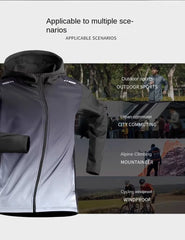 Men’s Autumn Running Jacket – Quick-Dry Sports Windbreaker with Fleece Lining