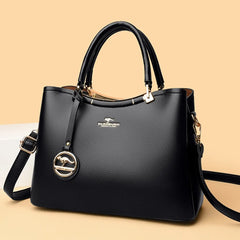 Kangaroo Women’s Large Capacity PU Shoulder Bag