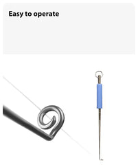 2Pcs Stainless Steel Fishhook Remover Tools