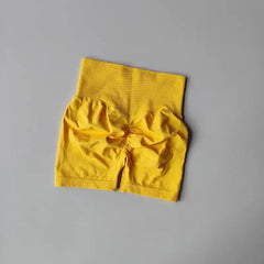 Women’s High-Waist Breathable Yoga Shorts