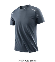 CHRLCK Men’s Quick-Dry Sports T-Shirt – Summer Outdoor