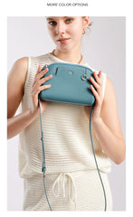 Genuine Leather Women’s Small Crossbody Shoulder Bag