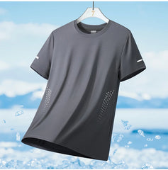 CHRLCK Men’s Quick-Dry Sports T-Shirt – Summer Outdoor
