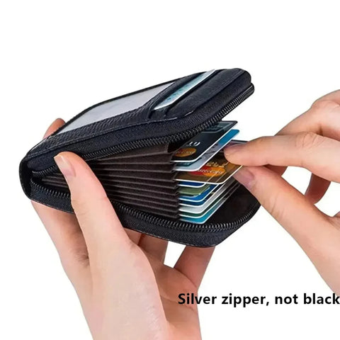 Women’s Zippered Card Holder Wallet