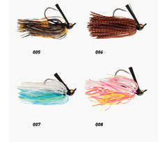 WALK FISH Spinner & Chatter Bait – 7g/10g/14g Weedless Bass Fishing Lure