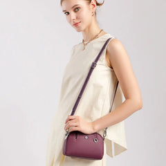 Genuine Leather Women’s Small Crossbody Shoulder Bag