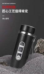 High-Capacity Stainless Steel Business Thermos Mug