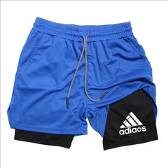 Men’s 2-in-1 Running Shorts with Phone Pocket