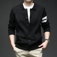 Men’s Knitted Cardigan Sweater Jacket
