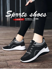 2025 Women’s Vulcanized Sneakers – Platform Walking Flats (Plus Size)
