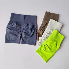 Women’s High-Waist Breathable Yoga Shorts