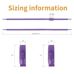 Elastic No-Tie Shoelaces with Press Lock