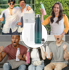 500ml Stainless Steel Insulated Water Bottle – Hot & Cold