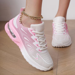 Women’s Air Cushion Sneakers – Breathable Walking Shoes