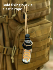 Outdoor Backpack Elastic Rope Buckle – Hiking Pole Fixing Strap & Camping Tie Cord