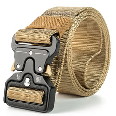 Unisex Tactical Nylon Belt with Quick Release Buckle