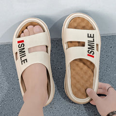 Men’s Massage Slippers – Soft Summer Indoor & Outdoor Slides