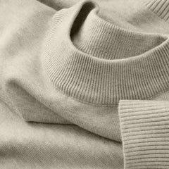 Men’s Autumn Mock Turtleneck Knit Sweater