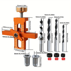 2-in-1 Cabinet Door Installation Positioner – Mounting Jig for 6/8/10mm Panels