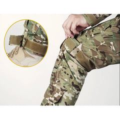 Men’s Multicam Tactical Uniform Set — Shirt & Pants for Hunting & Military Use