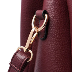 Kangaroo Women’s Large Capacity PU Shoulder Bag