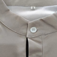 Men’s Slim Fit Golf Polo – Stand Collar Short Sleeve