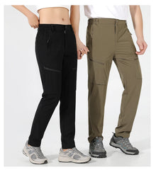 Unisex Quick-Dry Outdoor Hiking Pants – Waterproof & Breathable