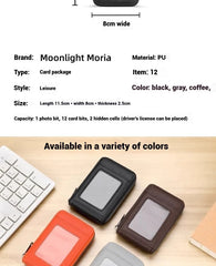 Women’s Zippered Card Holder Wallet