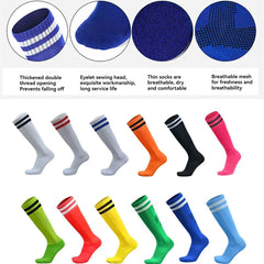 Loogdeel 2-Pair Kids’ Soccer Shin Guards with Socks – Youth Protective Gear