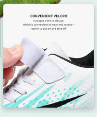 Kids Firm Ground Soccer Cleats – Lightweight Boys & Girls Outdoor Training Football Shoes