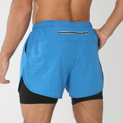 Men’s 2-in-1 Quick-Dry Running Shorts