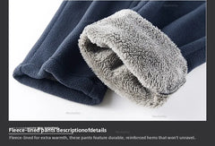 Maxbarley Men’s Winter Fleece Sportswear Set – Warm Retro Jacket & Pants Tracksuit