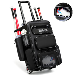 Multifunctional Outdoor Sports Trolley Baseball Bag – Large Capacity, Waterproof