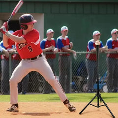 Adjustable Baseball Batting Tee – Portable Foldable Training Stand