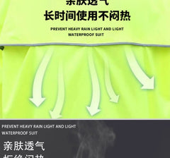 2025 Unisex Waterproof Raincoat Suit – Lightweight & Breathable Motorcycle Rain Wear