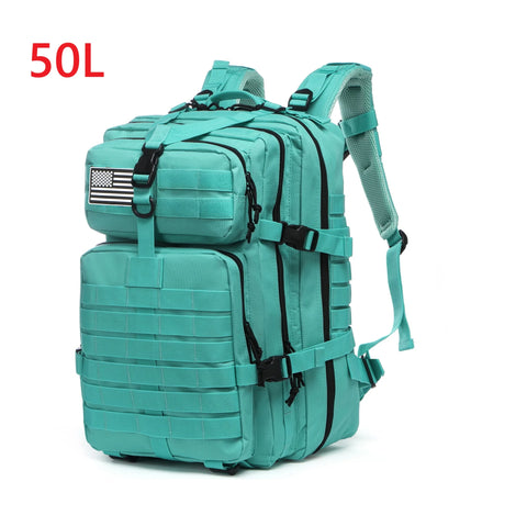 25L/50L Tactical Waterproof Outdoor Backpack – Trekking, Fishing, Hunting, Camping, Hiking