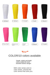 Men’s & Kids’ Sports Leg Warmers – Shin Guard Calf Socks