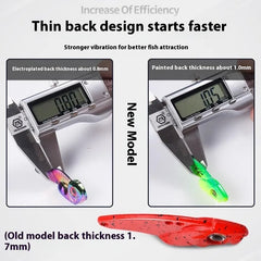 Rattlesnake Iron Plate Fishing Bait
