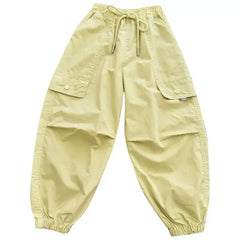 Kids Cargo Joggers – Light Breathable Casual Pants for Autumn & Summer